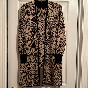 Chico’s Animal Print Sweater Set